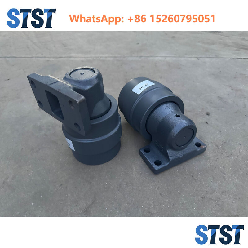 Replacement Komatsu Excavator Undercarriage Parts PC100 Top Roller Heavy Duty And Long Service Life