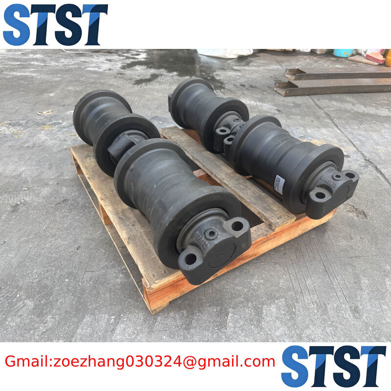 High Load Bearing Capacity Track Roller and Superior Wear Resistance Bottom Roller with Double Flange for Excavator Undercarriage Parts